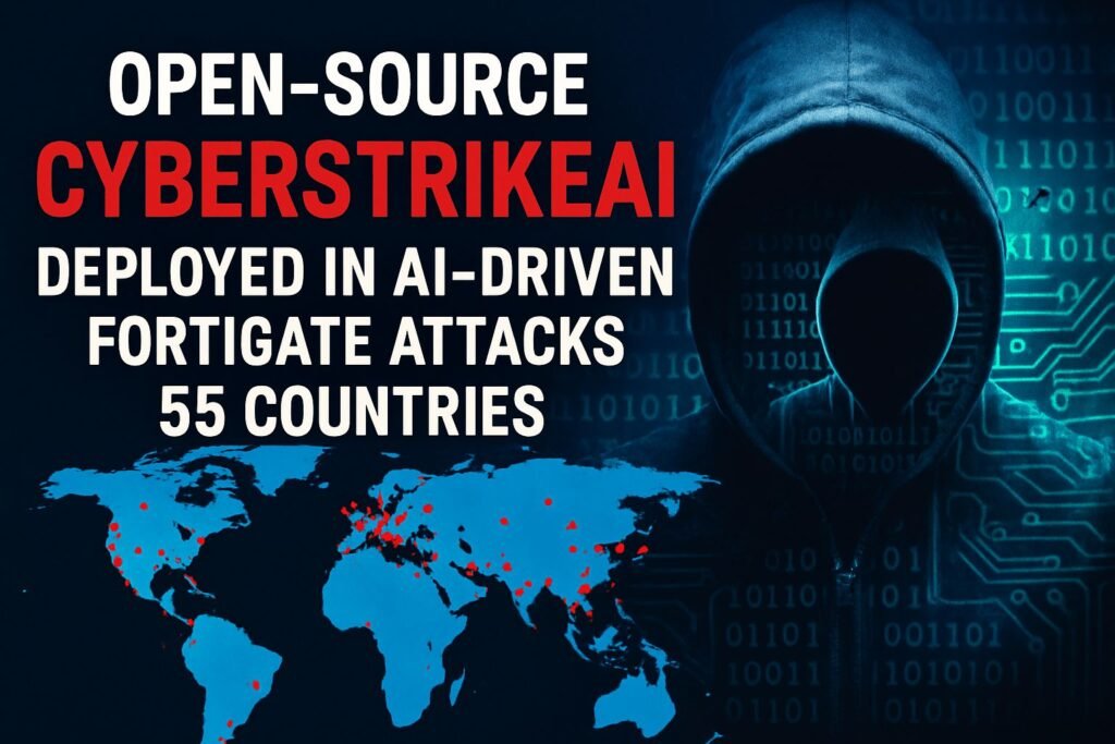 Open-Source CyberStrikeAI Deployed in AI-Driven FortiGate Attacks 55 Countries